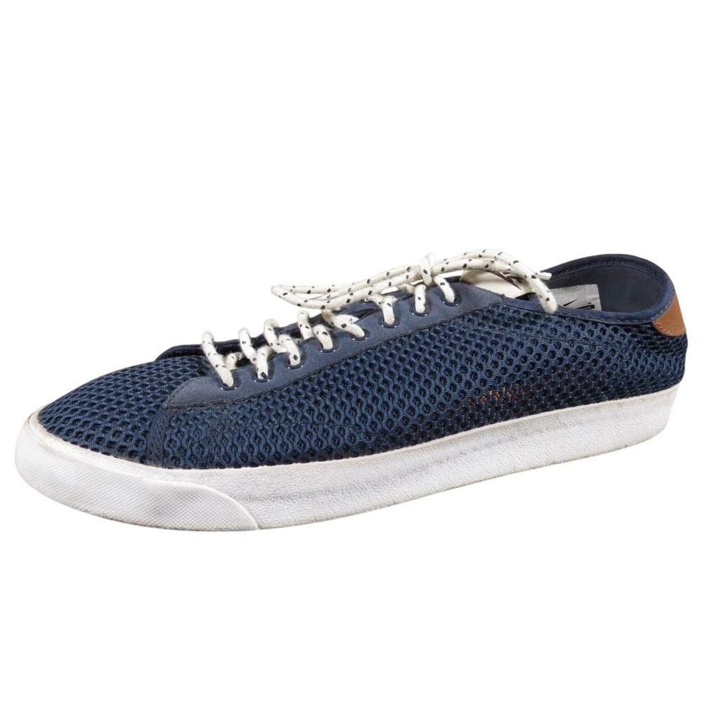 Nike‎ Tennis Classic AC Mesh Men 10.5 Obsidian Blue Low-Top Sneakers Lightweight